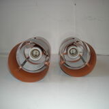 Pair of pendant lamps - Vesuv - Jo Hammerborg - Fog and Morup from the 60s - 70s