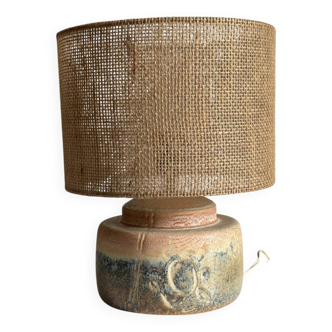 Lampe en porcelaine de Virebent