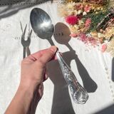 Couverts de service vintage style Rocaille