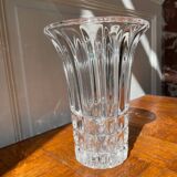 Vase tulipe en cristal