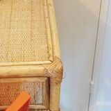 Rattan desk