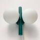 Mid-century German space age wall lamp by Kaiser Idell / Kaiser Leuchten.