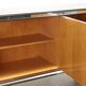 Vintage buffet Palazzi dell'Arte Cantù in walnut veneer, Italy, 1940s.