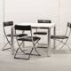 Artifort Dutch Design White Marble & Aluminium Dining Table by Kho Liang