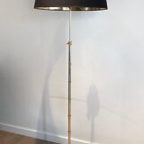 Brass floor lamp