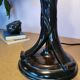 Tiffany style lamp, stained glass, art nouveau