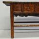 table console en bois ancien