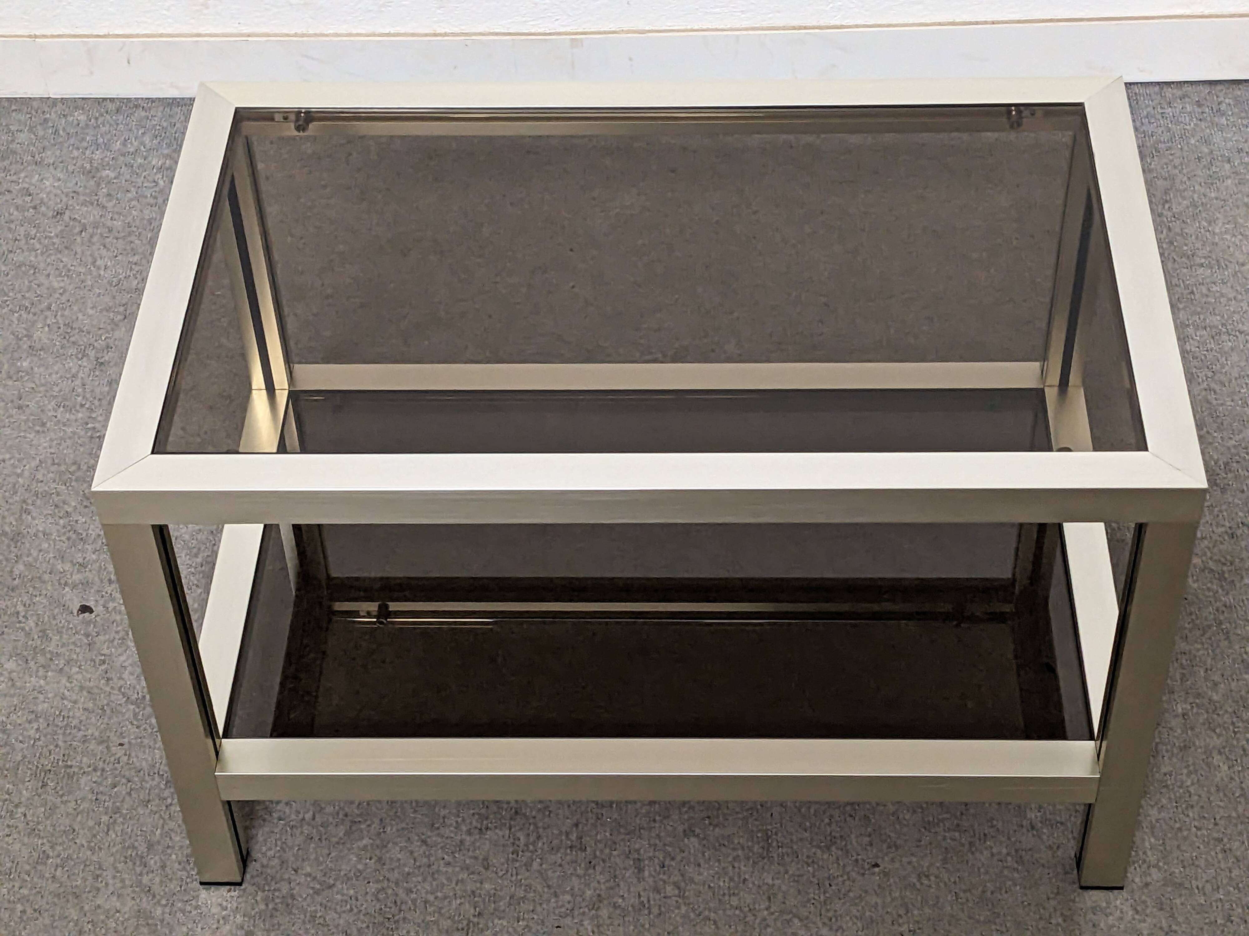Coffee table, Ligne Roset side table, 70s-80s