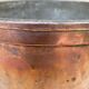 Large copper cauldron 19th