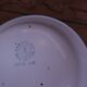 Vintage hollow plate in Chinese enamelled tin.