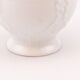 Vase en porcelaine blanche vintage Royal Porzellan Royal Bavaria KPM avec motifs texturés