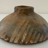 Bird decorated oupe pre-columbian art