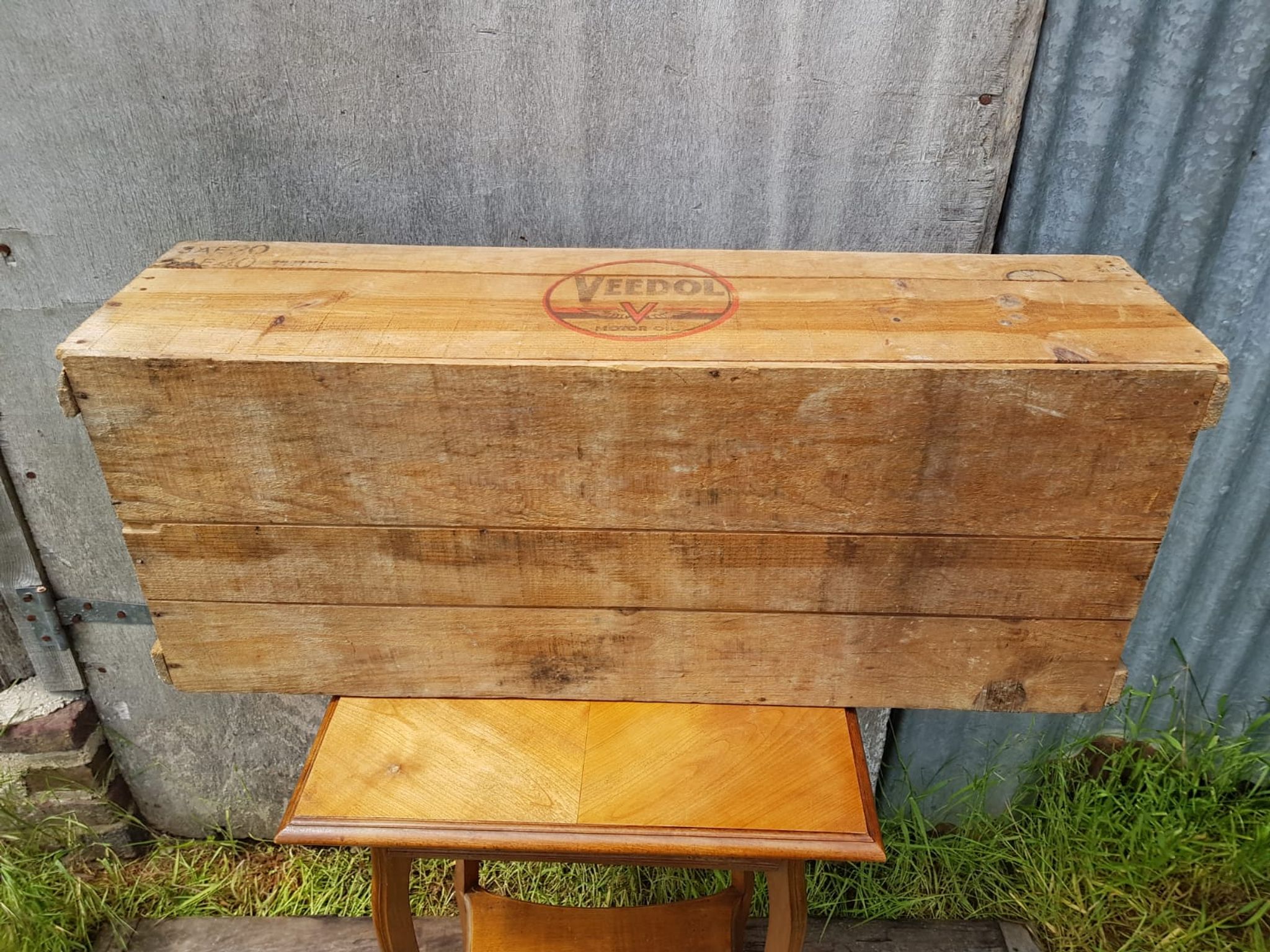 Former advertising fund veddol motor oil wood