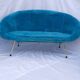 Living room set (sofa + 2 armchairs) 60s