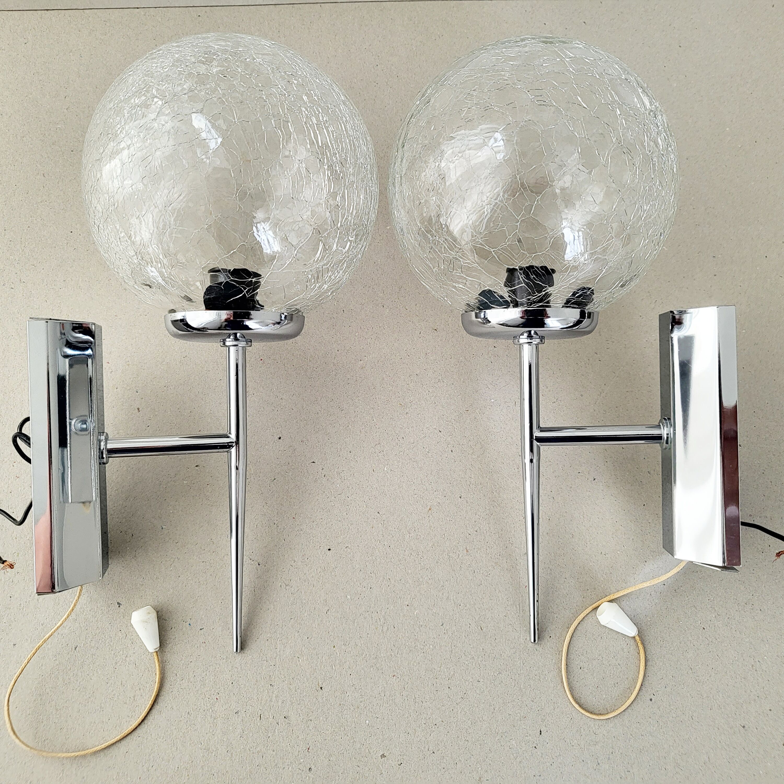 Pair of vintage sconces 1970
