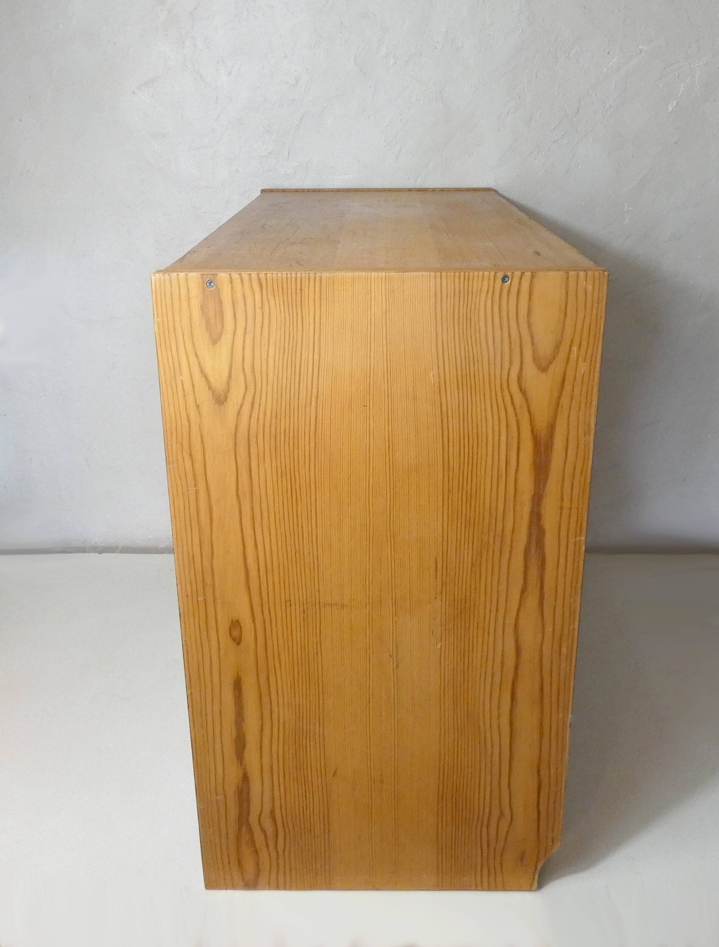 old vintage wooden chest of drawers GDR