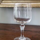 Verre ancien en cristal