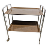 Vintage folding trolley with wheels