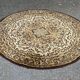 Round Persian wool rug 140cm