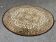 Round Persian wool rug 140cm