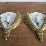 Pair of Art Deco wall sconces