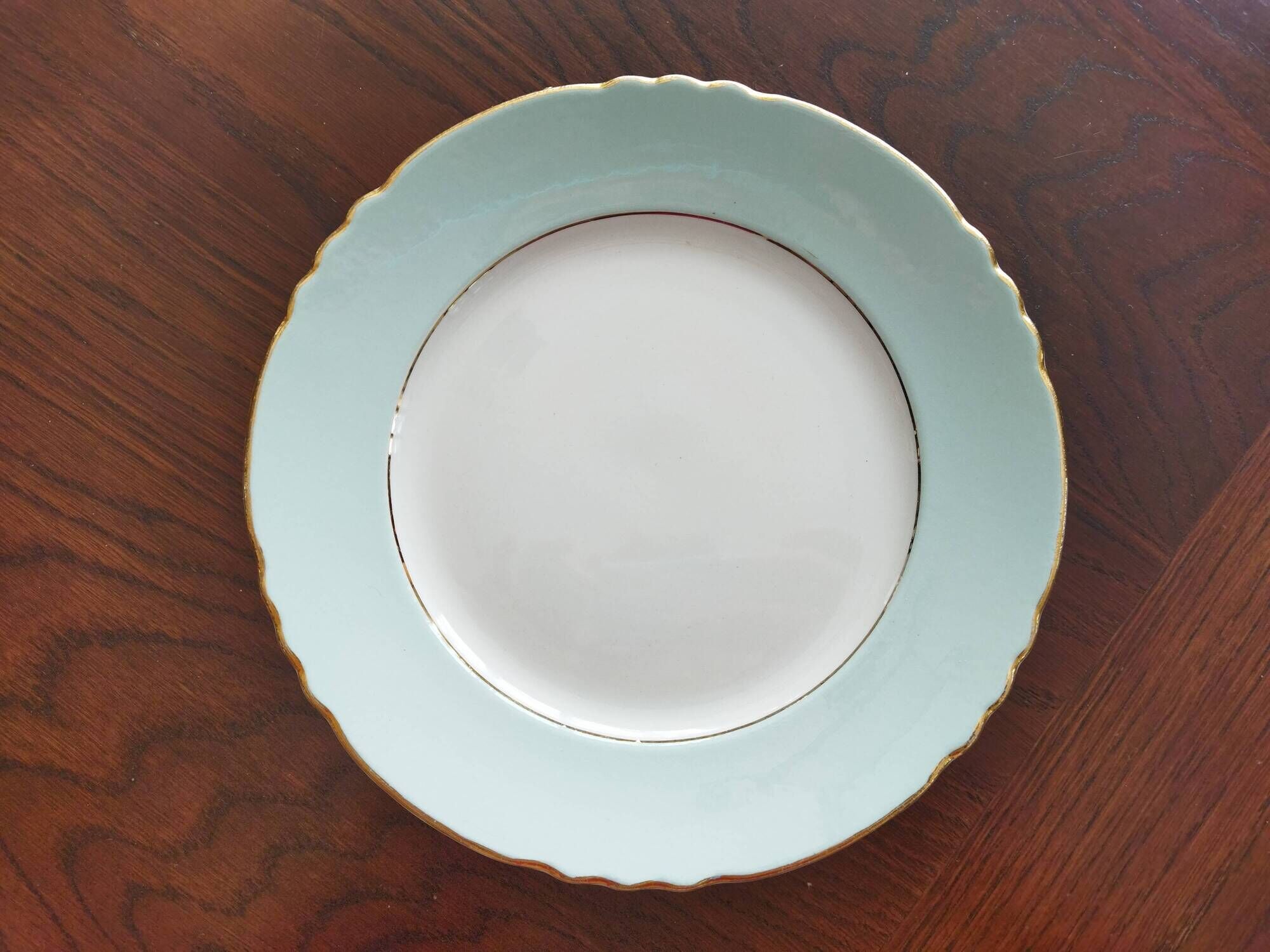 Set of 12 flat plates Orchies Nord "Callisto"