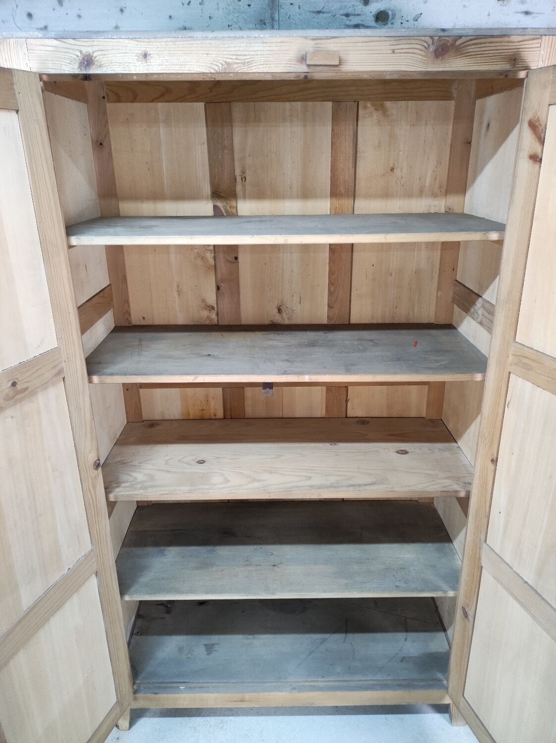 Parisian wooden wardrobe