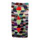 Tapis Marocain Boucherouite coloré - 90 x 187 cm