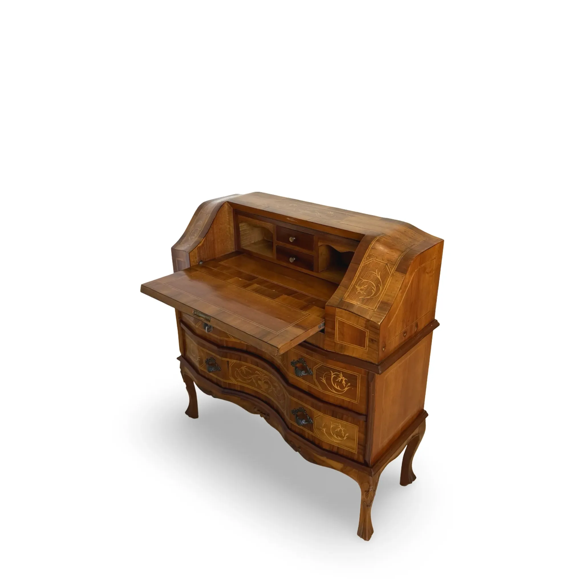 Venetian wood bureau/secretaire made in Italy in th