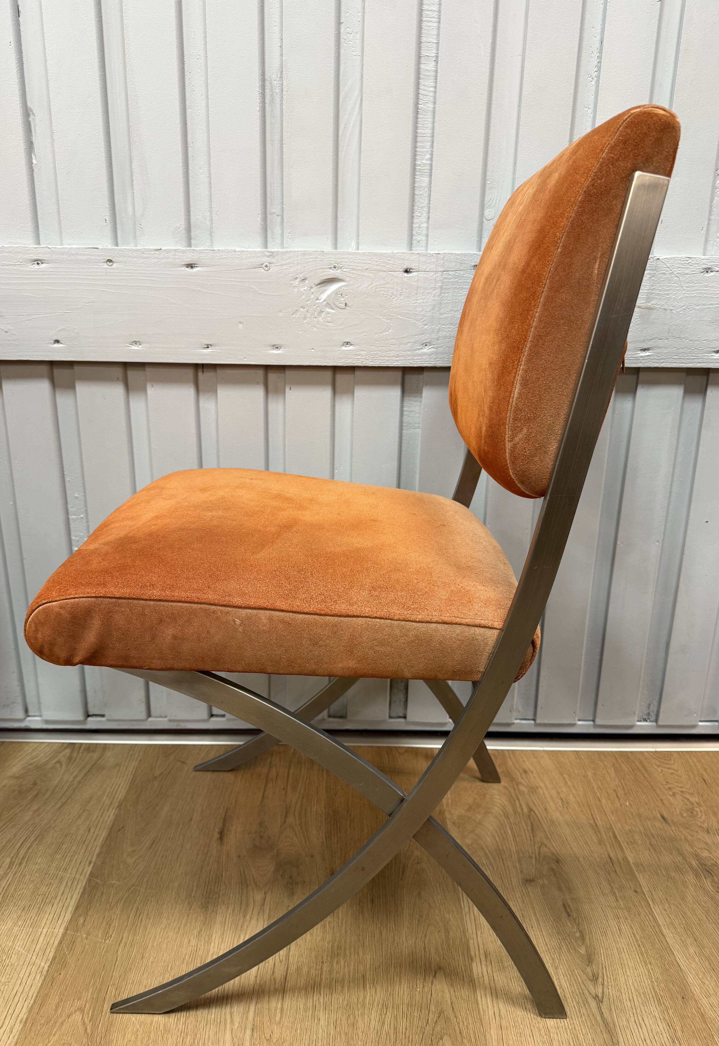 Set of 4 chairs by Paul Legeard