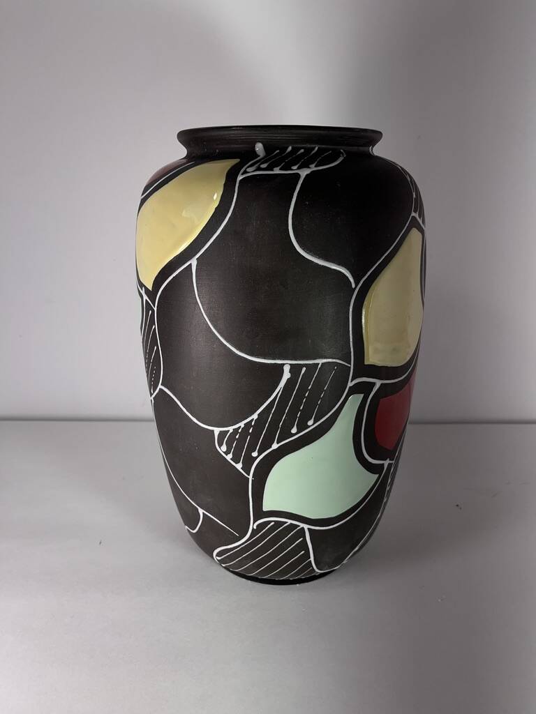 Vase céramique 1950 vintage Allemagne Grand