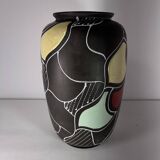 Vase céramique 1950 vintage Allemagne Grand