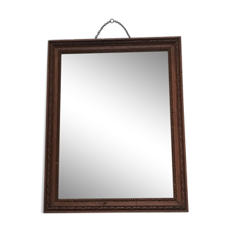 Former beveled mirror 42 X 33cm