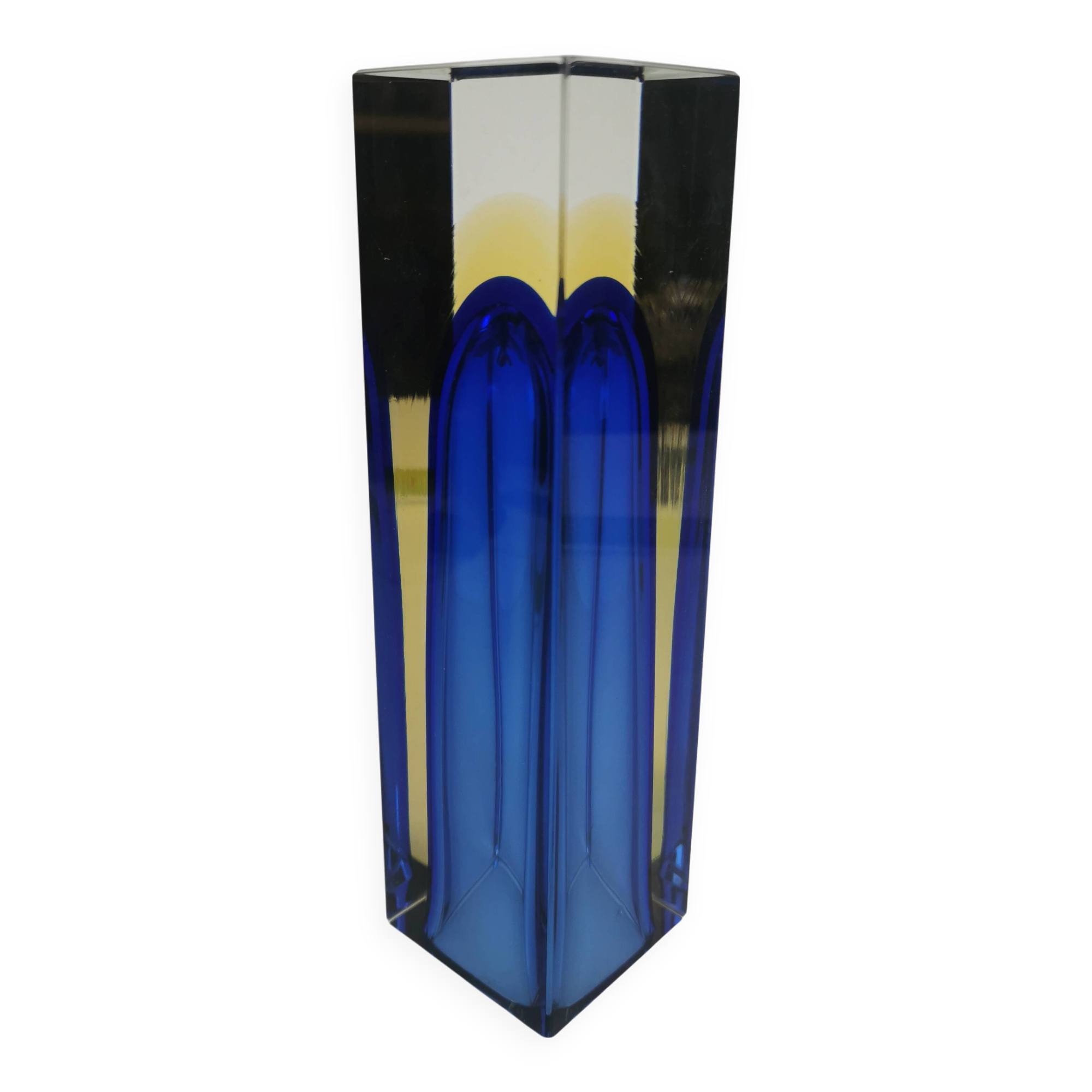 Soliflore vase, Murano Sommerso