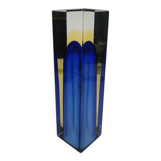 Soliflore vase, Murano Sommerso