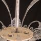 Art Decò, Barovier & Toso Chandelier, Murano Glass, 1950s