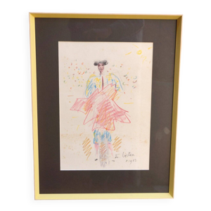 jean Cocteau dessin Torero