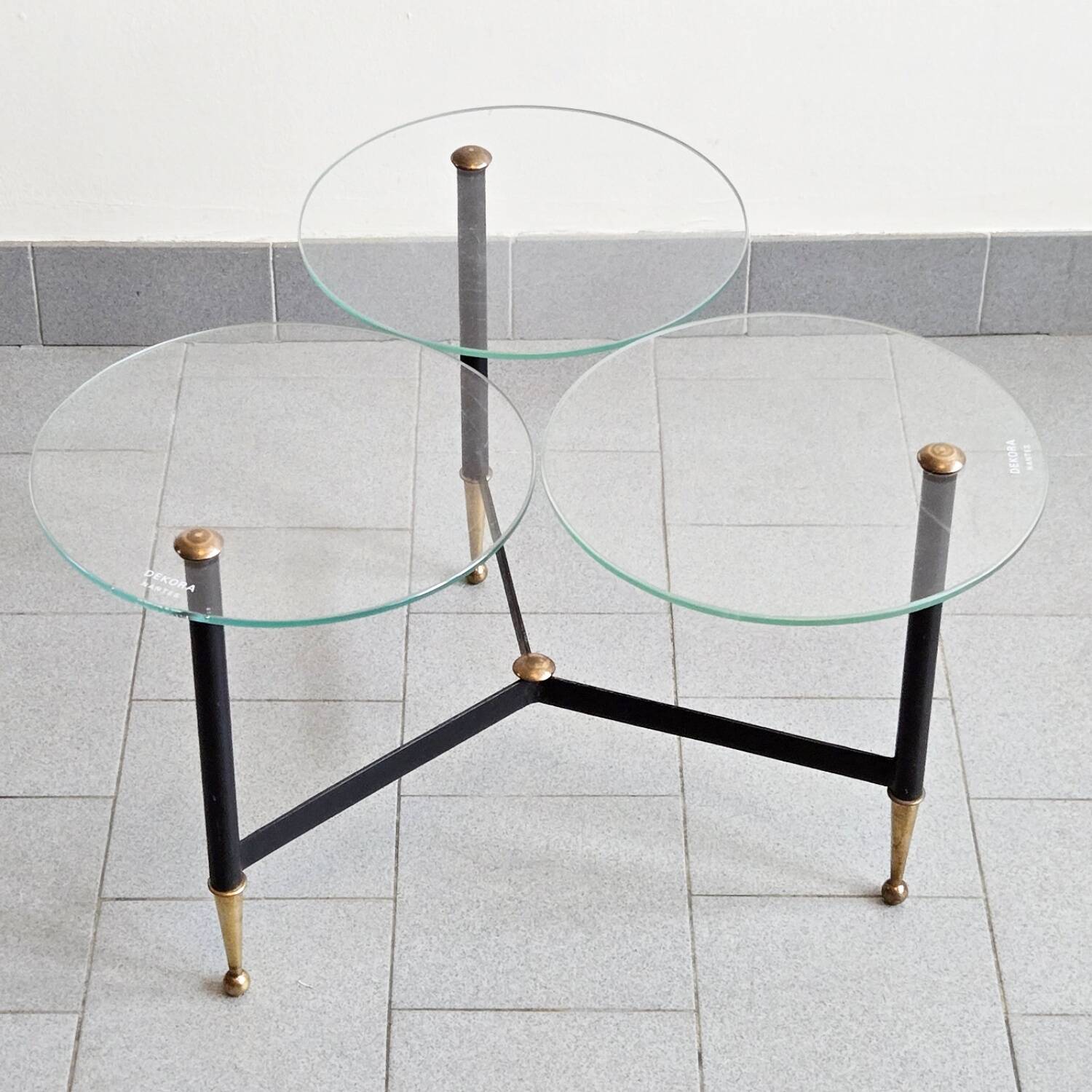 Vintage 1950s store display coffee table