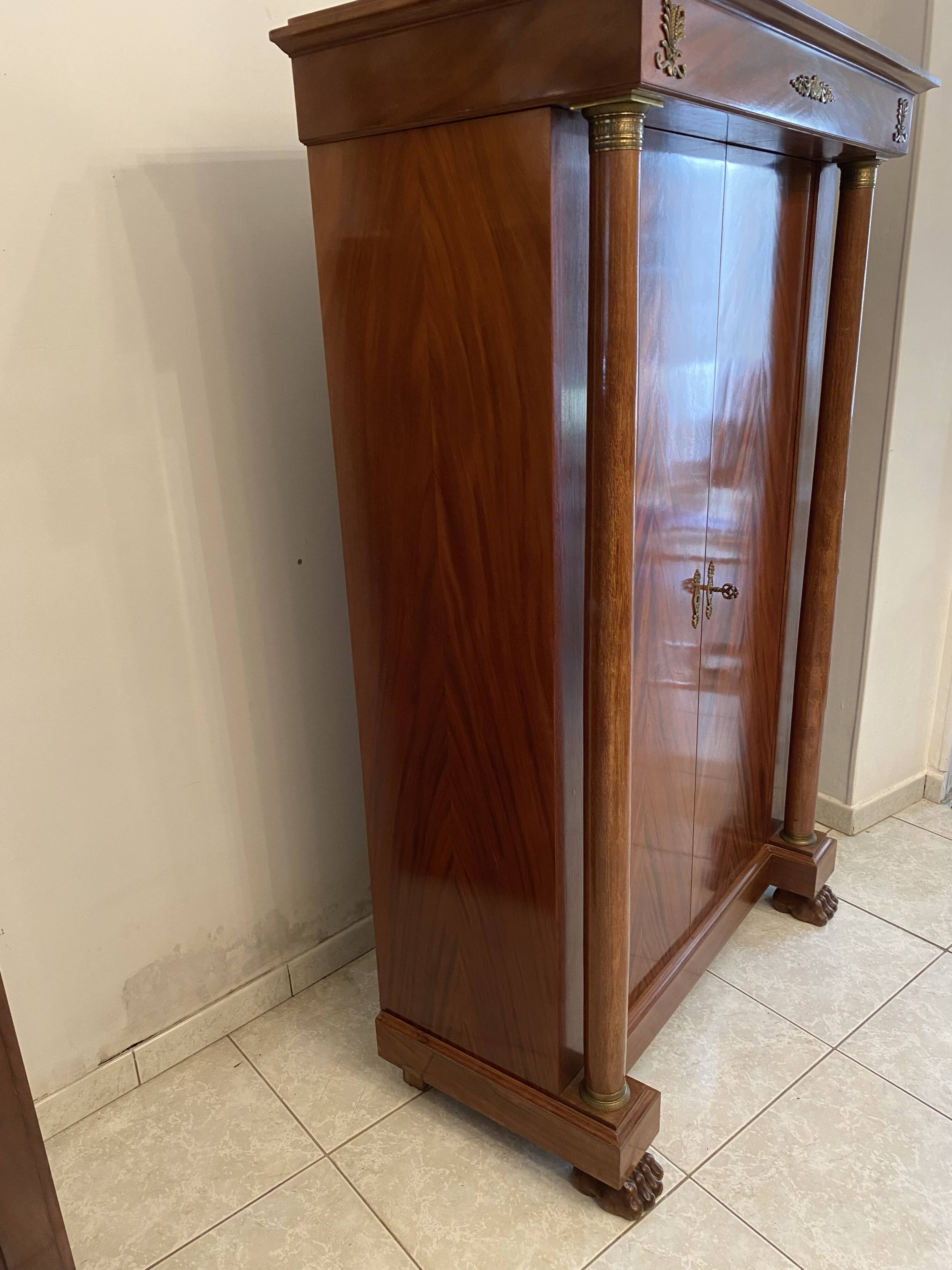 Small Empire Style Storage Cabinet