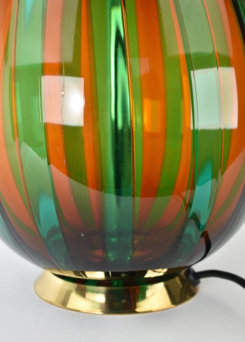 VeArt Vintage Murano Glass Table Lamp