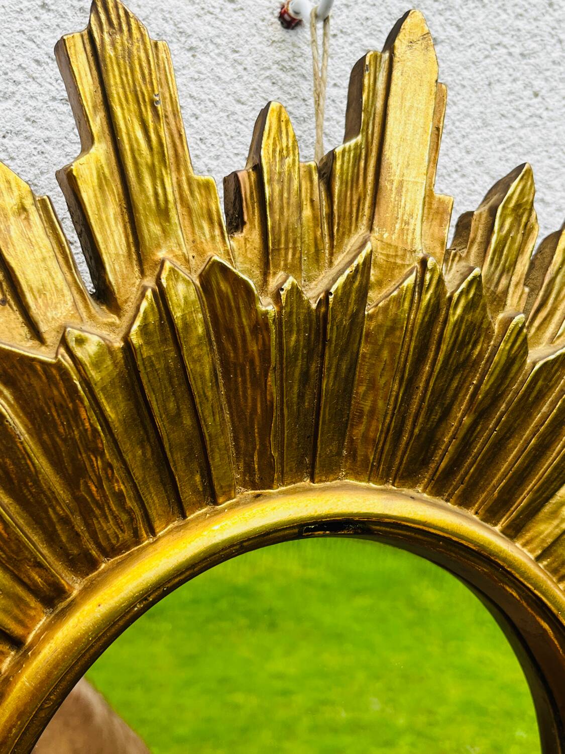 Authentic 1950s sun mirror