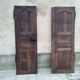 Portes de placard en noyer