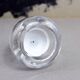 Reversible glass candle holder 1980