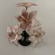 Murano floral wall lights from the 1970s