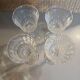 4 antique stemmed glasses