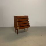 Paire de commodes vintage en teck Kai Kristiansen
