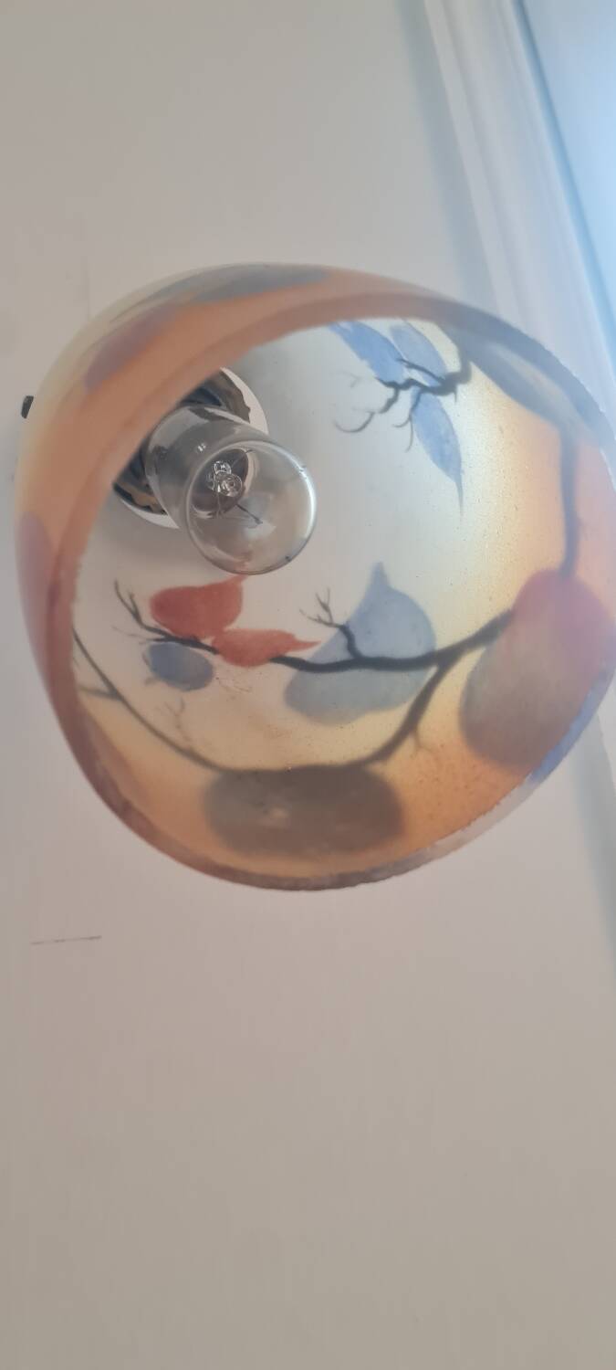 Daum nancy glass paste wall lamp