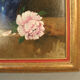 Table oil on flower canvas by Ricket Hammer