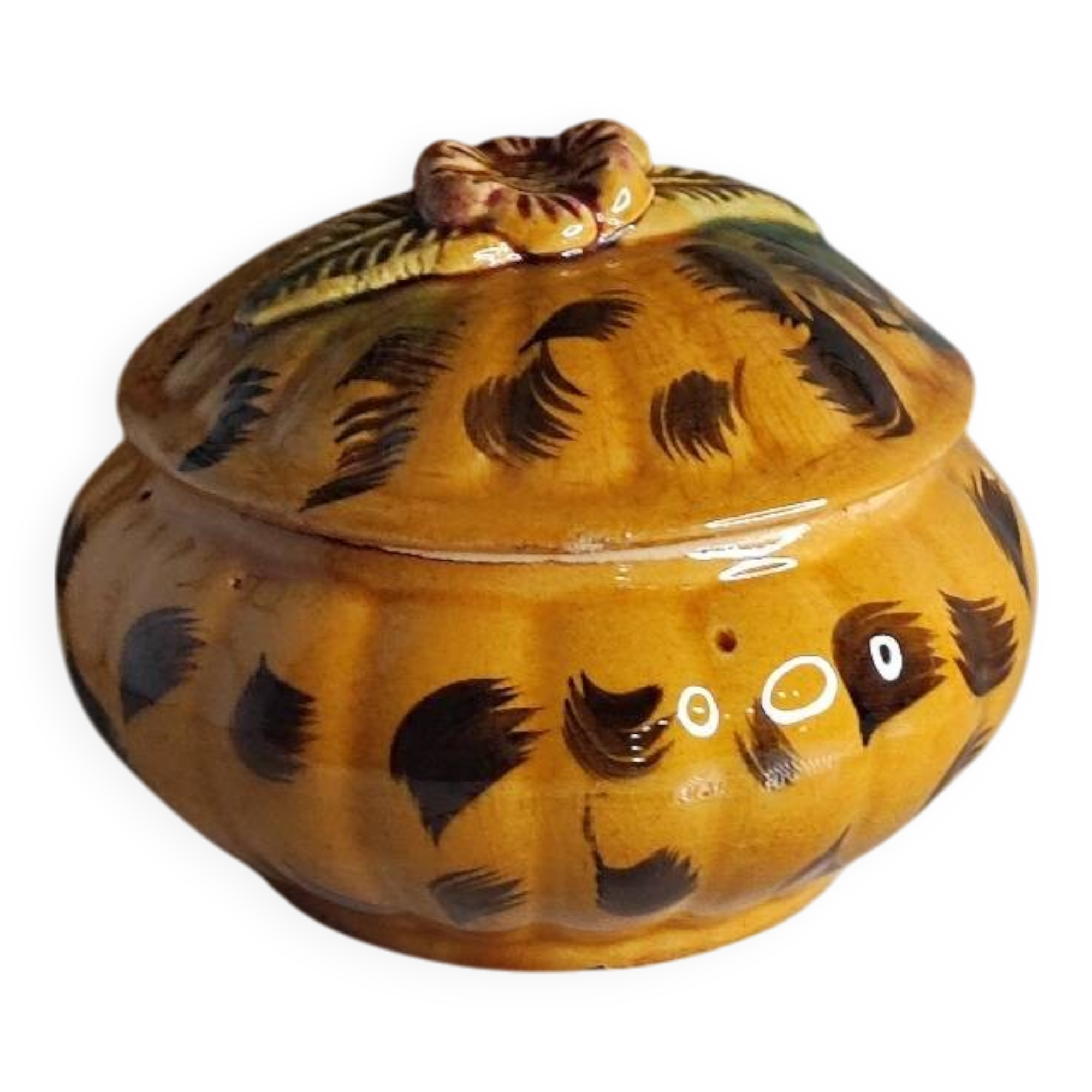 Vintage ceramic candy box