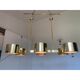 Italian Sputnik Candlestick Metal Gold Stilnovo Lelli Style